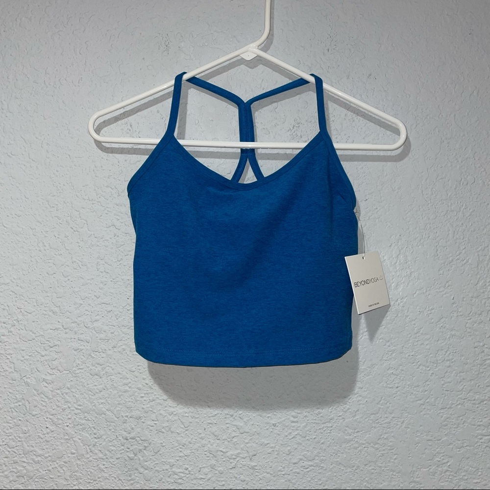 NWT Beyond Yoga Spacedye Slim Racerback Cropped Tank